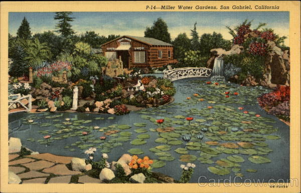 Miller Water Gardens San Gabriel Ca