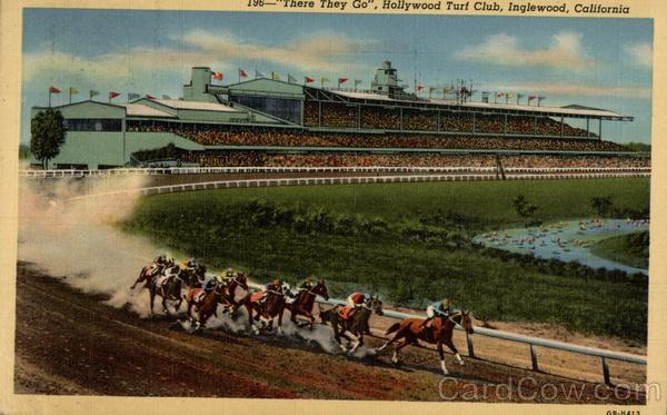 There They Go, Hollywood Turf Club Inglewood California