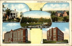 University of North Dakota Postcard