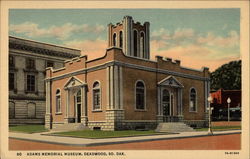Adams Memorial Museum Deadwood, SD Postcard Postcard