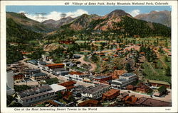 Village of Estes Park, Rocky Mountain National Park Village of Estes Park, Rocky Mountain National Park