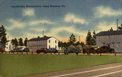 31st Division Headquarters, Camp Blanding, Fla Postcard