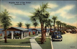 Wayside Park at Bay Bridge Pensacola, FL Postcard Postcard