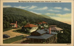 The Wigwam and Western Summit Cabins Postcard
