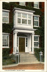 A Salem Doorway Postcard