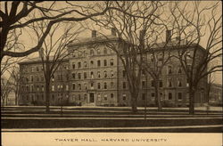 Thayer Hall, Harvard University Postcard