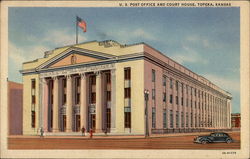 U. S. Post Office and Court House Topeka, KS Postcard Postcard
