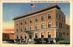 The Young Men's Christian Association Grand Forks, ND Postcard Postcard