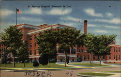 St. Alexius Hospital Postcard