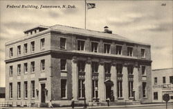 Federal Building Jamestown, ND Postcard Postcard