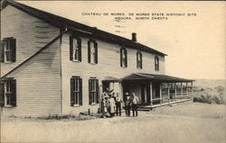 Chateau de Mores, de Mores Historic Site Postcard