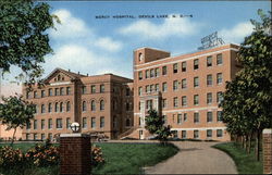 Mercy Hospital, Devils Lake, N.D. -5 North Dakota Postcard Postcard