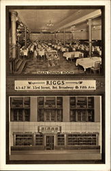 Riggs Restaurant, Inc New York, NY Postcard Postcard