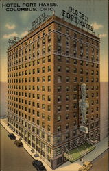 Hotel Fort Hayes Postcard