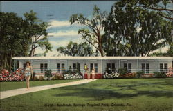 Sanlando Springs Tropical Park Postcard