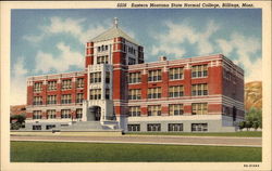 Eastern Montana State Normal College Billings, MT Postcard Postcard