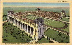 The University of Texas Memorial Stadium Austin, TX Postcard Postcard