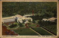 St. Mary's Hospital Postcard