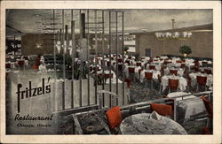 Fritzel's Restaurant Postcard