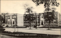 St. Patrick's School Natick, MA Postcard Postcard