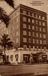 The Sarasota, Overlooking Sarasota Bay Florida Postcard Postcard