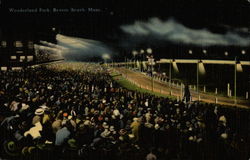 Wonderland Park, Revere Beach, Mass Postcard