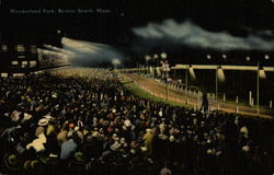 Wonderland Park, Revere Beach, Mass Massachusetts Postcard Postcard