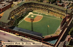 Sportsman's Park St. Louis, MO Postcard Postcard