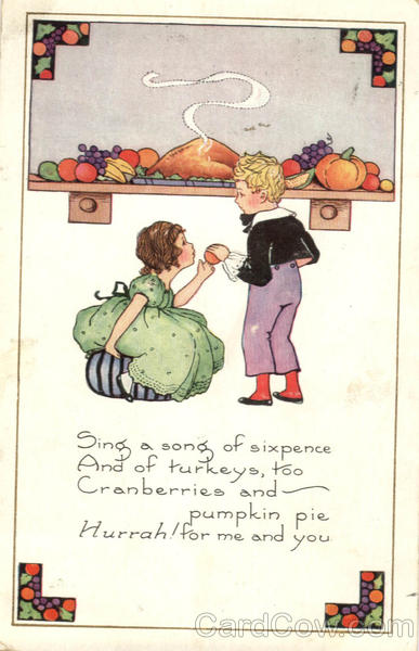 Thanksgiving Greetings w/Children