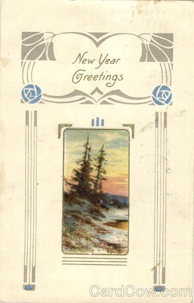 New Year Greetings New Year's