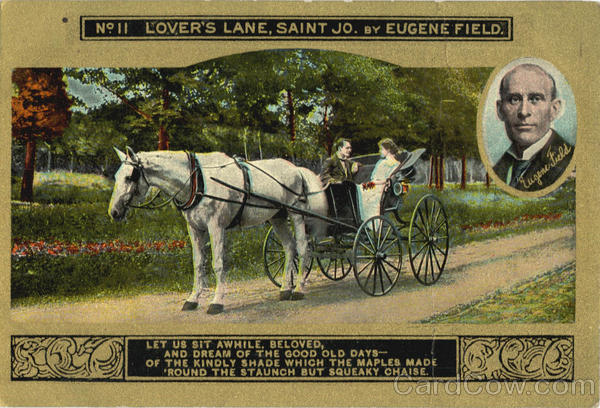 No. 11 Lovers Lane, Saint Jo by Eugene Field Romance & Love