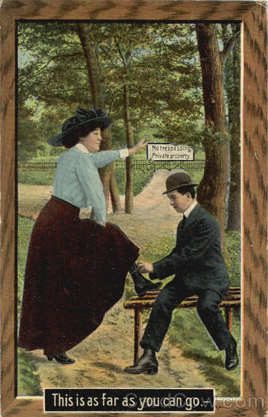 This is as far as you can go Romance & Love