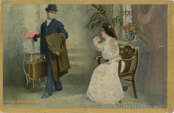 Promise me that some day you'll be mine Romance & Love