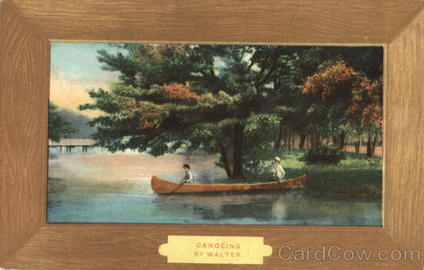 Canoeing by Walter Boats, Ships