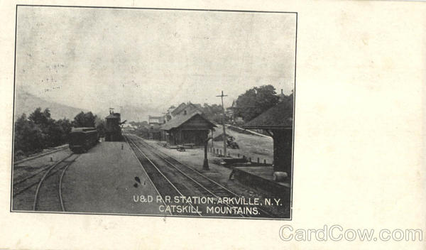 U&D.R.R.Station Arkville New York