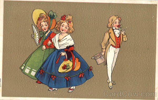 Girls in Fancy Dresses