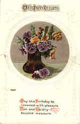 Many happy returns Postcard