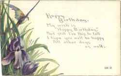 Happy Birthday Postcard