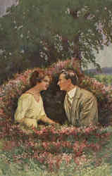 Two Lovers Postcard