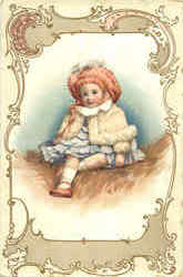 Baby Girl Postcard