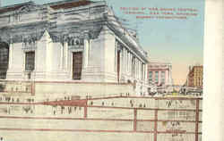 Section of New Grand Central Postcard