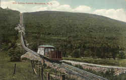 Otis Incline Catskills, NY Trains, Railroad Postcard Postcard