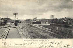 West Shore Station Catskill, NY Postcard Postcard