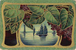 Ships Postcard