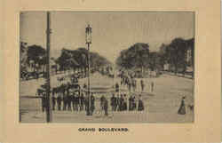 Grand Boulevard Chicago, IL Postcard Postcard