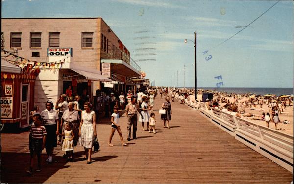 The Beach and Boardwalk are a never-ending source of pleasure and recreation Rehoboth Beach Delaware