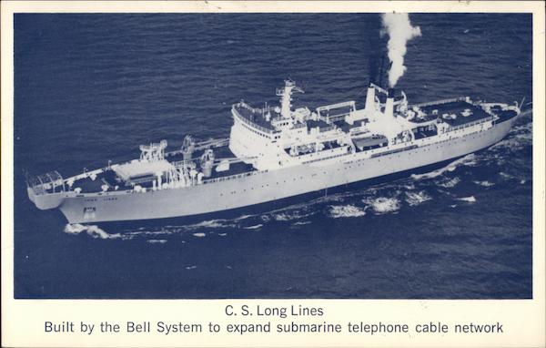 C.S. Long Lines, Built by the Bell System to expand submarine telephone cable network