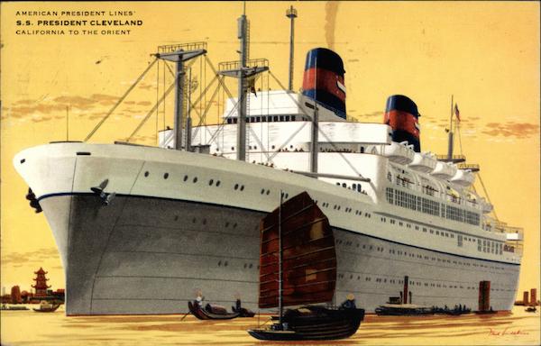 S. S. President Cleveland Steamers