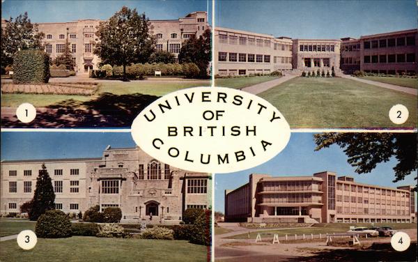 University of British Columbia Vancouver BC Canada