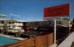 University Inn Boulder, CO Postcard Postcard